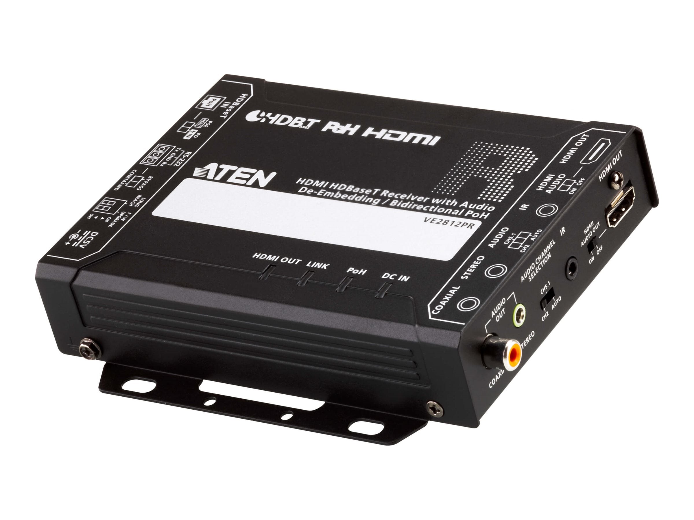 ATEN VE2812PR 4K HDBaseT Receiver Vorderansicht
