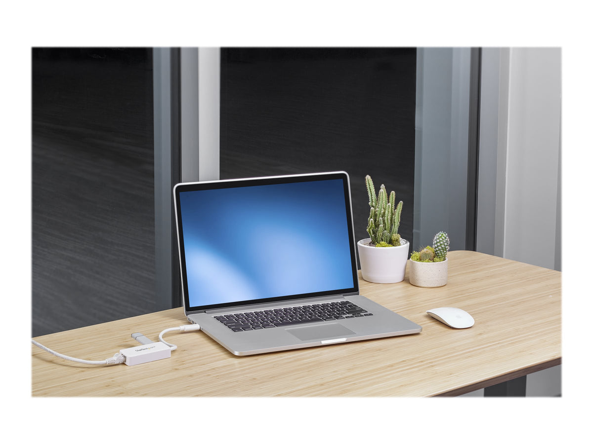 STARTECH.COM USB 3.0 SuperSpeed auf Gigabit Ethernet Lan Adapter Vorderansicht