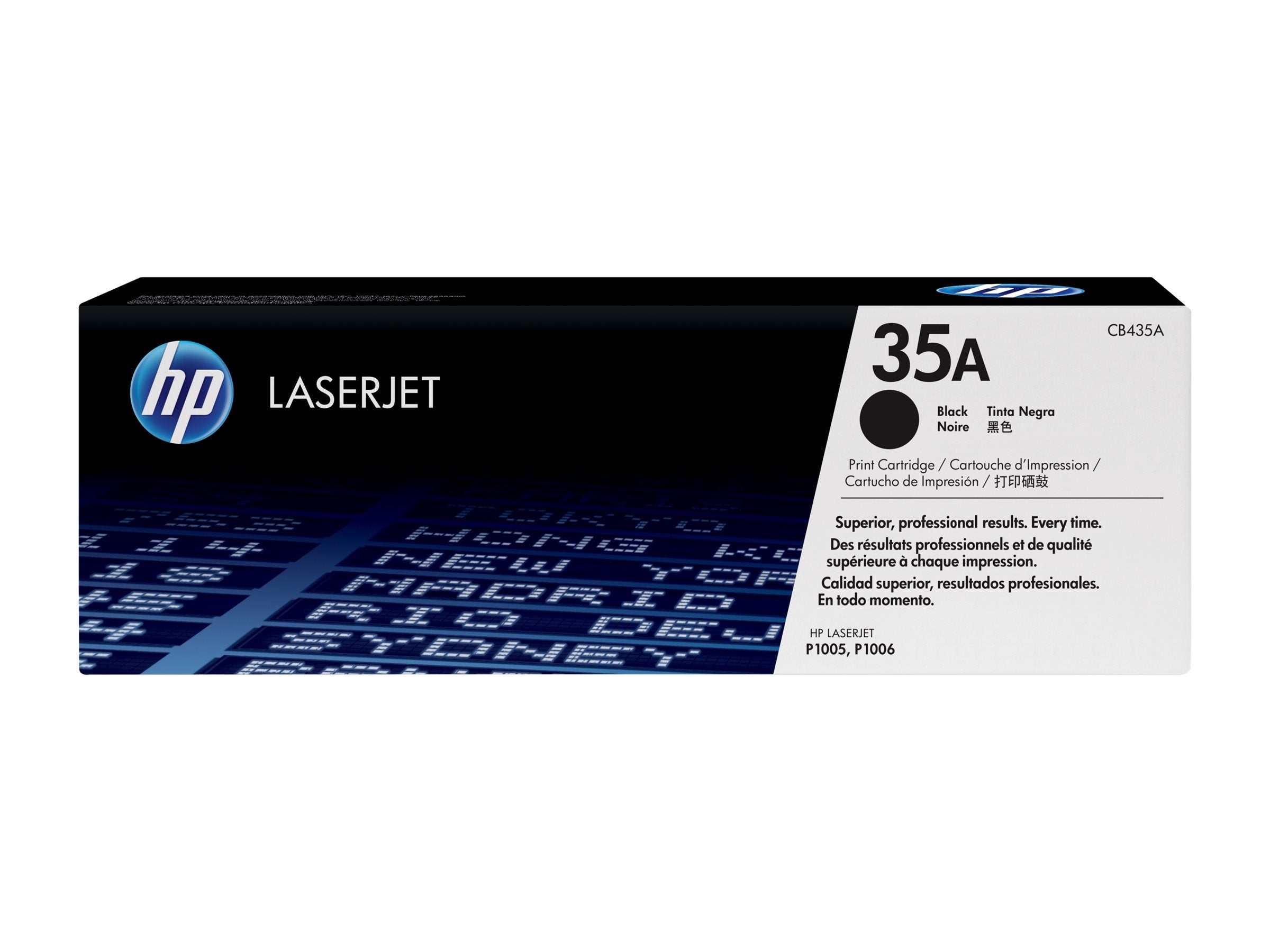 HP 35A Tonerpatrone Vorderansicht