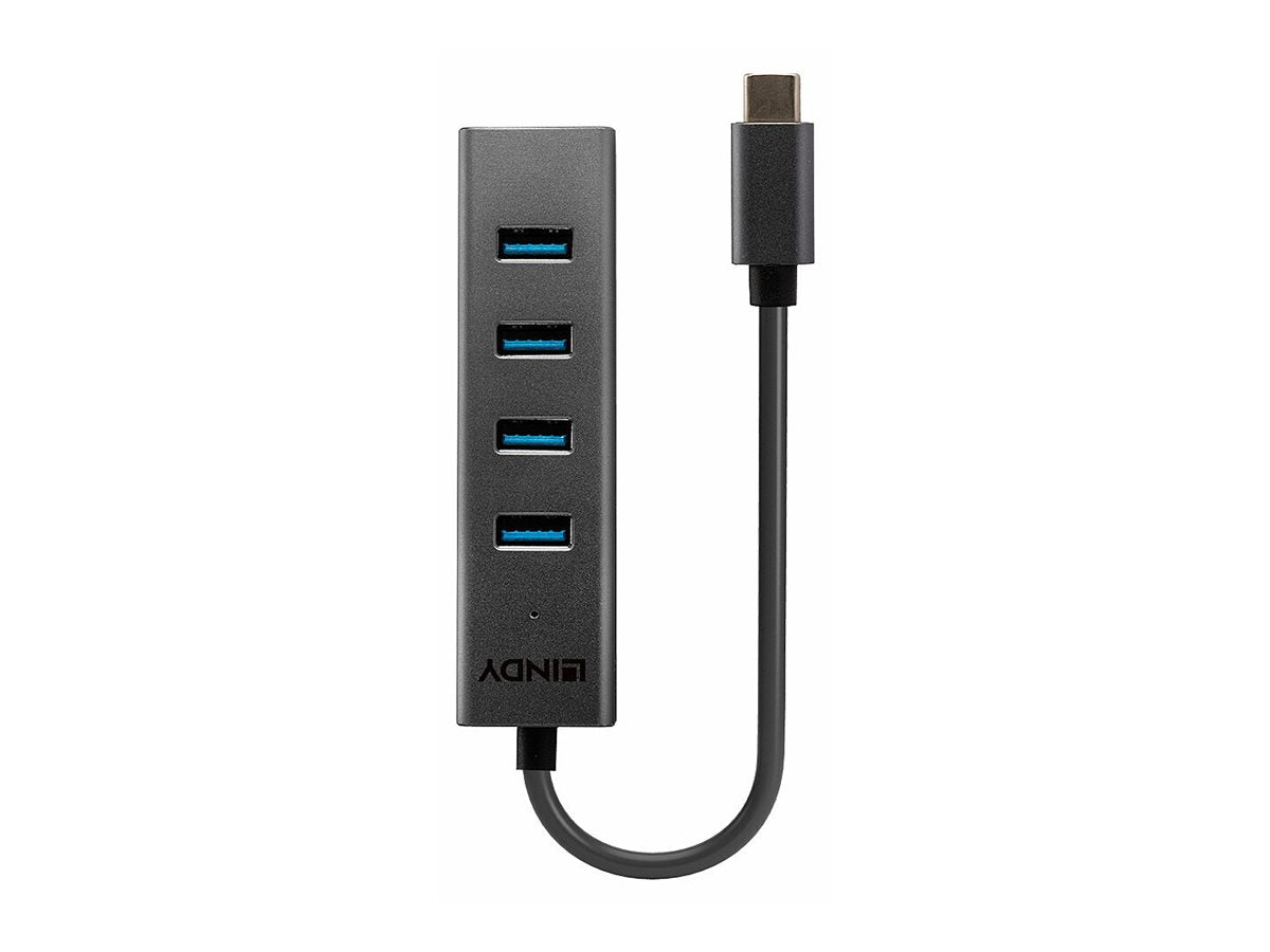 LINDY 4 Port USB 3.2 Typ C Hub - Verpackung