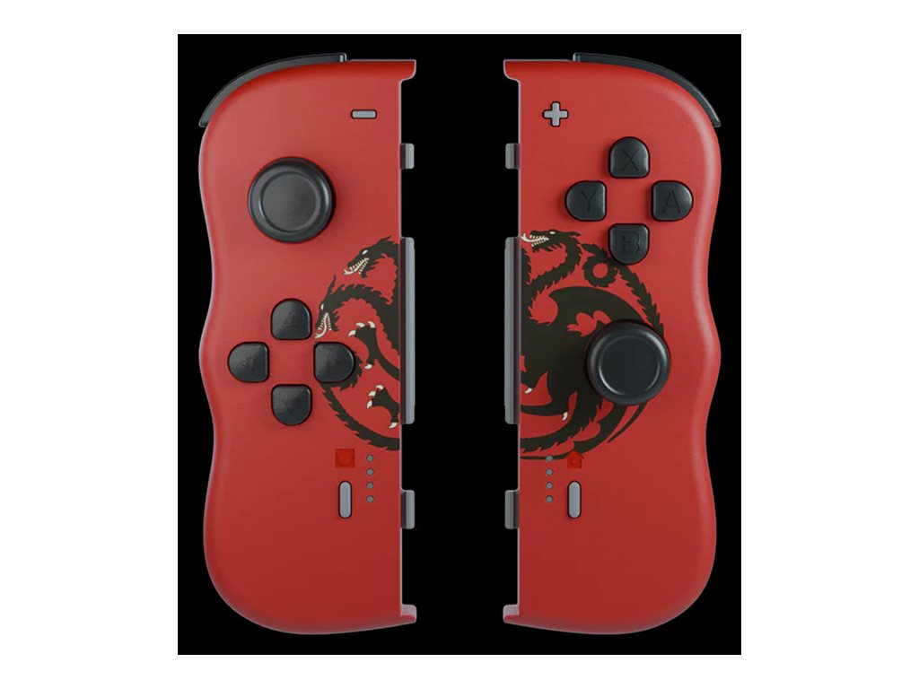 LEXIP X GAME OF THRONES Black Lights Twinpads Controller Red - Verpackung