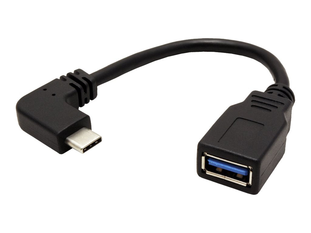 ROLINE USB 3.2 Gen 1 Kabel Typ C gewinkelt - Detailansicht