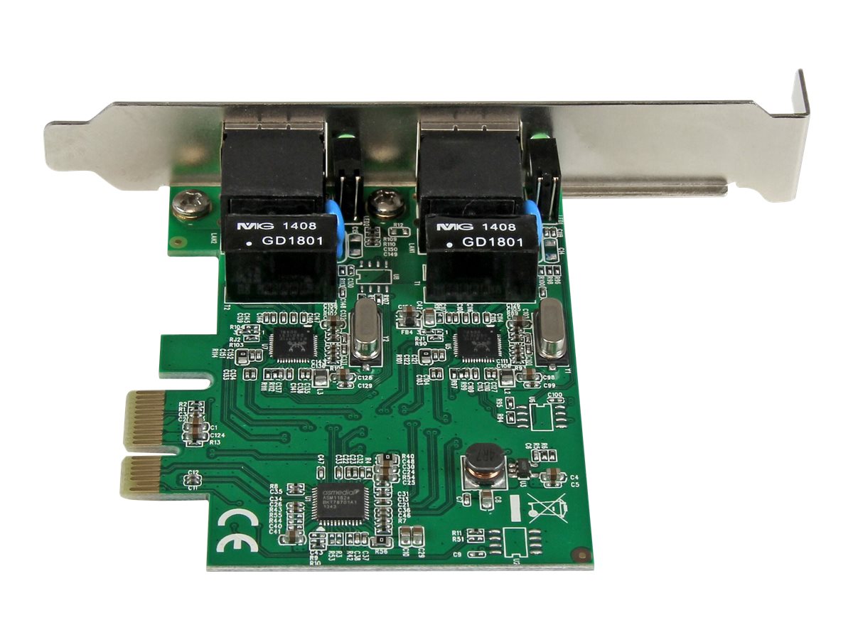 STARTECH.COM ST1000SPEXD4 2 Port PCIe Gigabit Network Card Installation