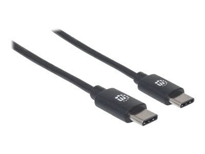 MANHATTAN USB 2.0 Typ C-Kabel 3m Anschluss