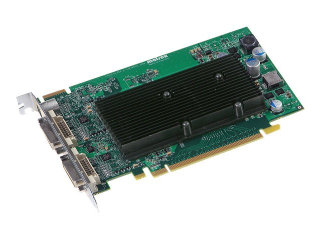 MATROX M9120 512MB DualHead PCI-Express Grafikkarte Vorderansicht