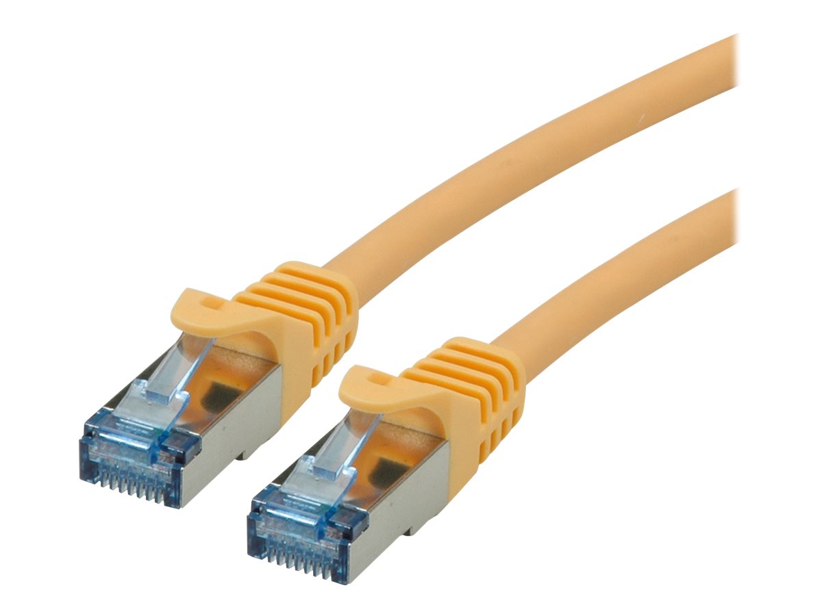 ROLINE Patchkabel Kat.6A S/FTP PiMF 15m Vorderansicht