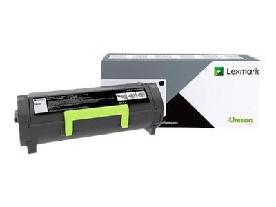LEXMARK Extra High Yield 20k Toner Regular Open Channel Schwarz - Vorderansicht