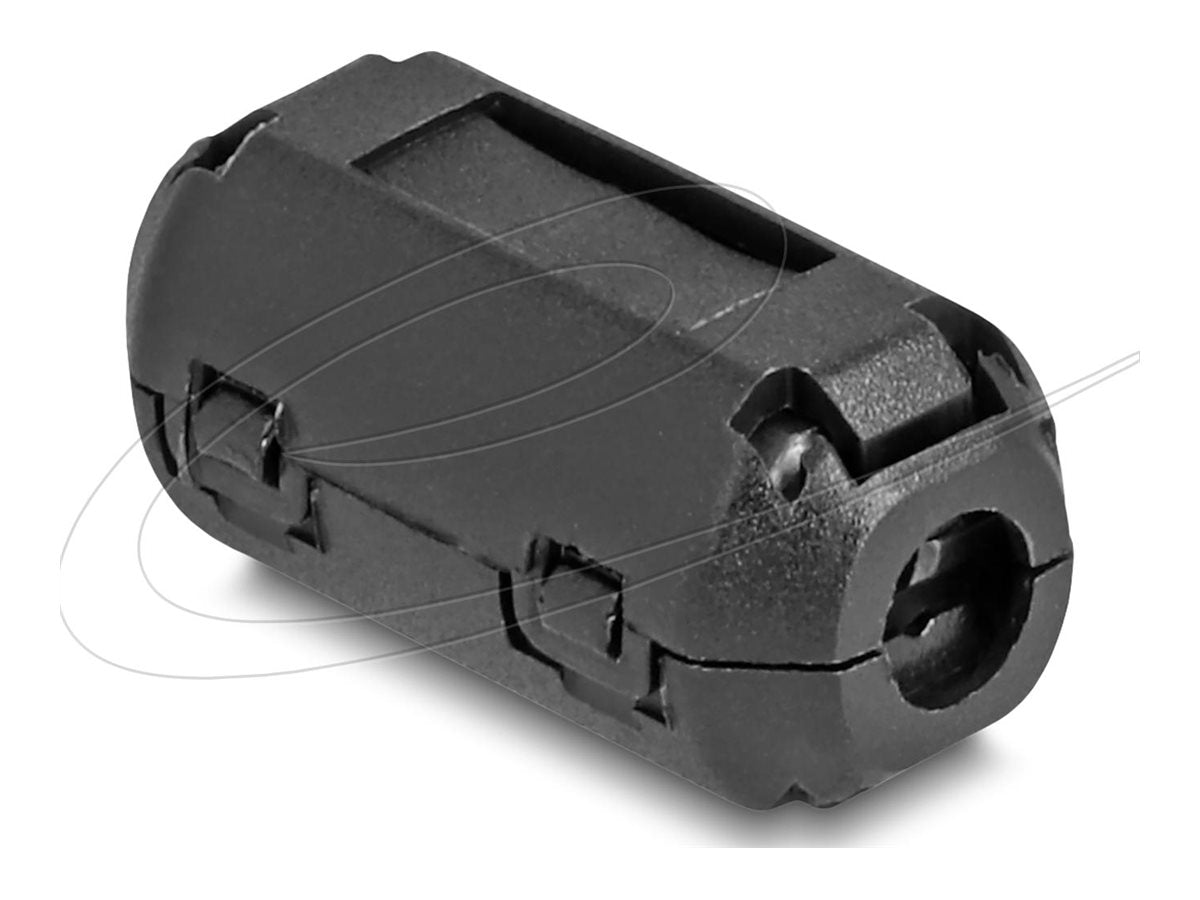 DELOCK Ferritkern für Rundkabel 3,5mm - Vorderansicht