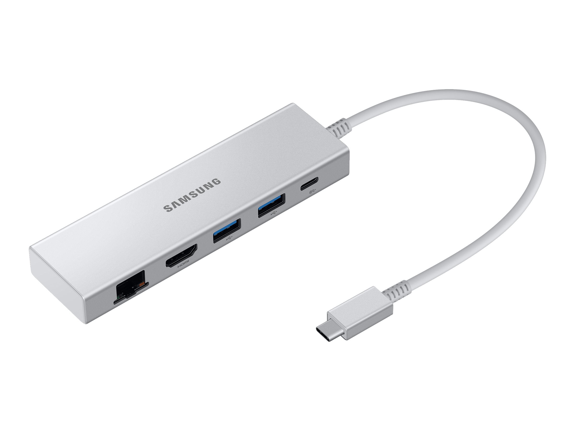 SAMSUNG Multiport Adapter EE-P5400 Silver Vorderansicht