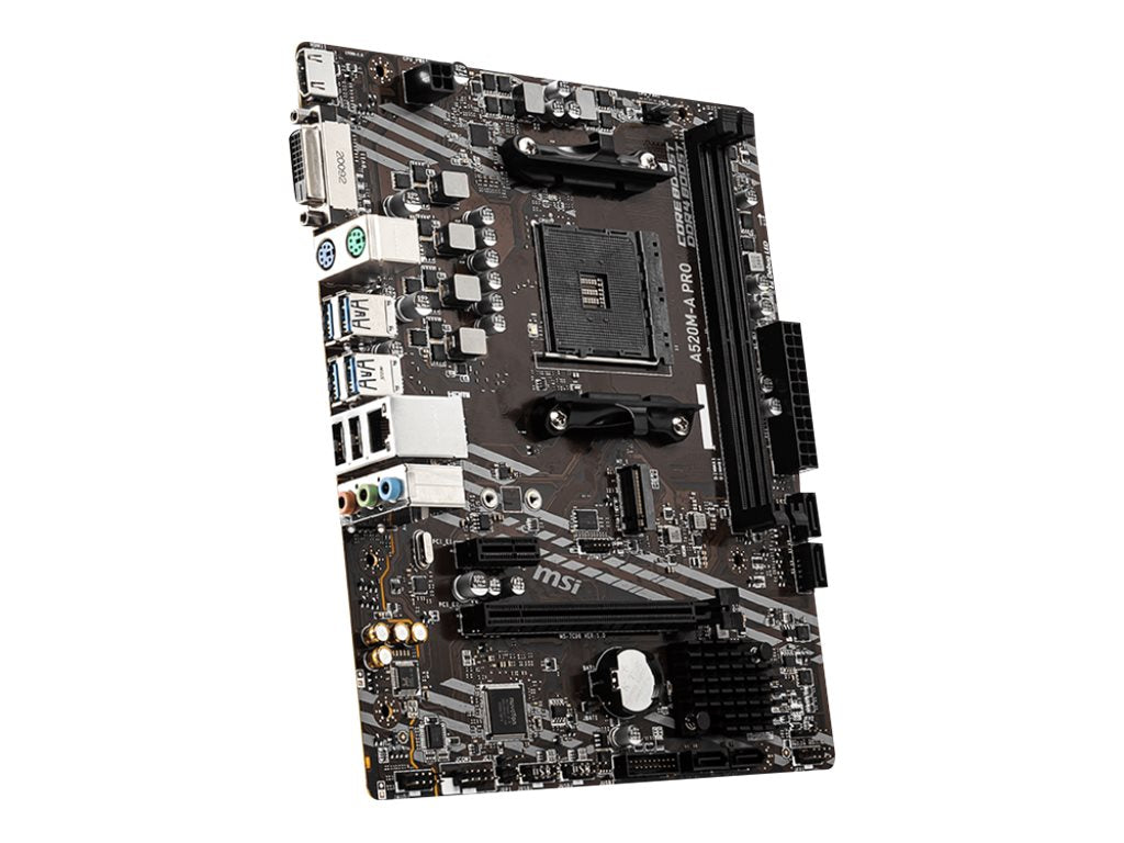 MSI A520M-A PRO Motherboard Verpackung