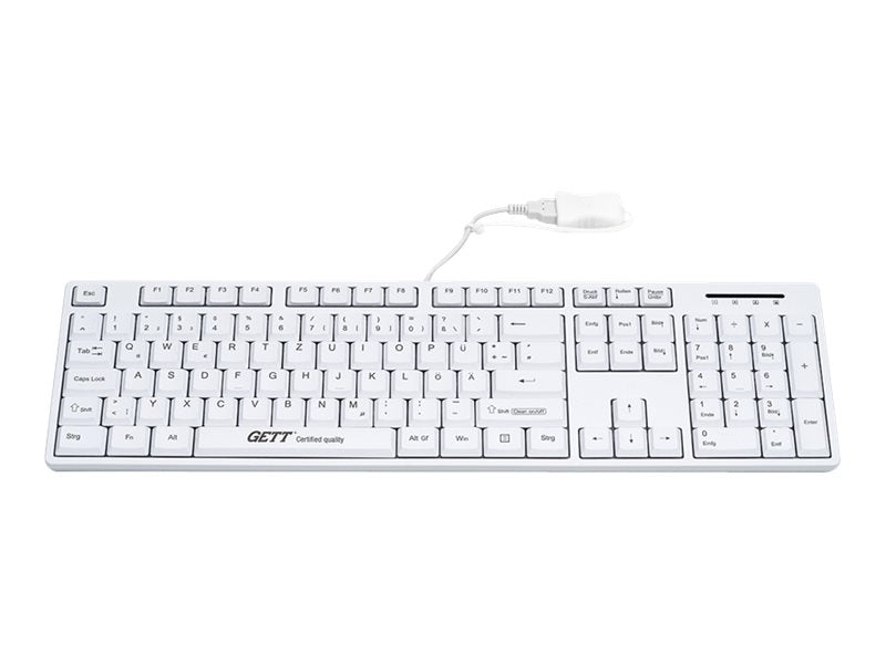 GETT GCQ CleanType Easy Basic Tastatur Vorderansicht