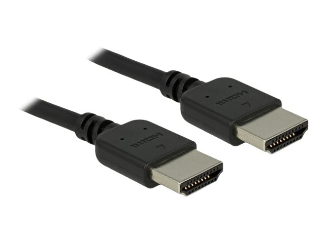 DELOCK Premium HDMI Kabel 4K 60 Hz 1,5 m - Vorderansicht
