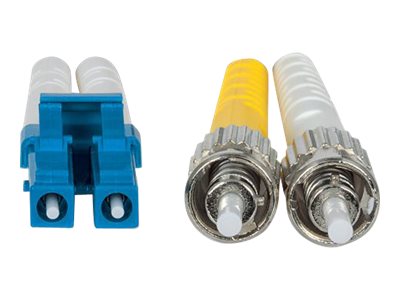 INTELLINET LWL Kabel LC/ST OS2 5m gelb 9/125um Duplex Singlemode - Detailansicht