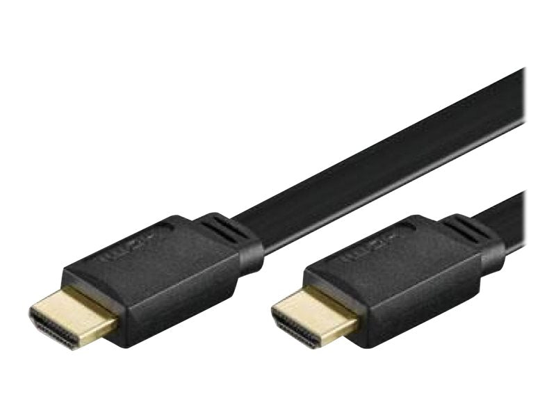TECHLY HDMI High Speed Flachkabel 5m schwarz - Verpackung