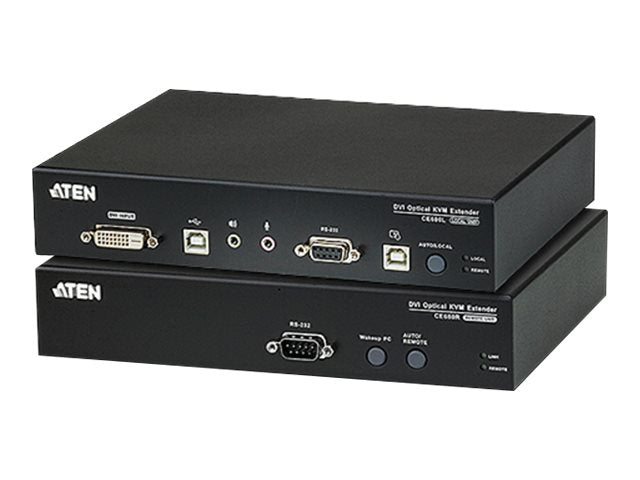 ATEN CE690 DVI Optical KVM Extender 20Km - Vorderansicht