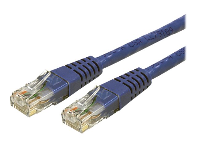 STARTECH 6 Ft Blue Cat 6 Molded Patch Cable im Einsatz