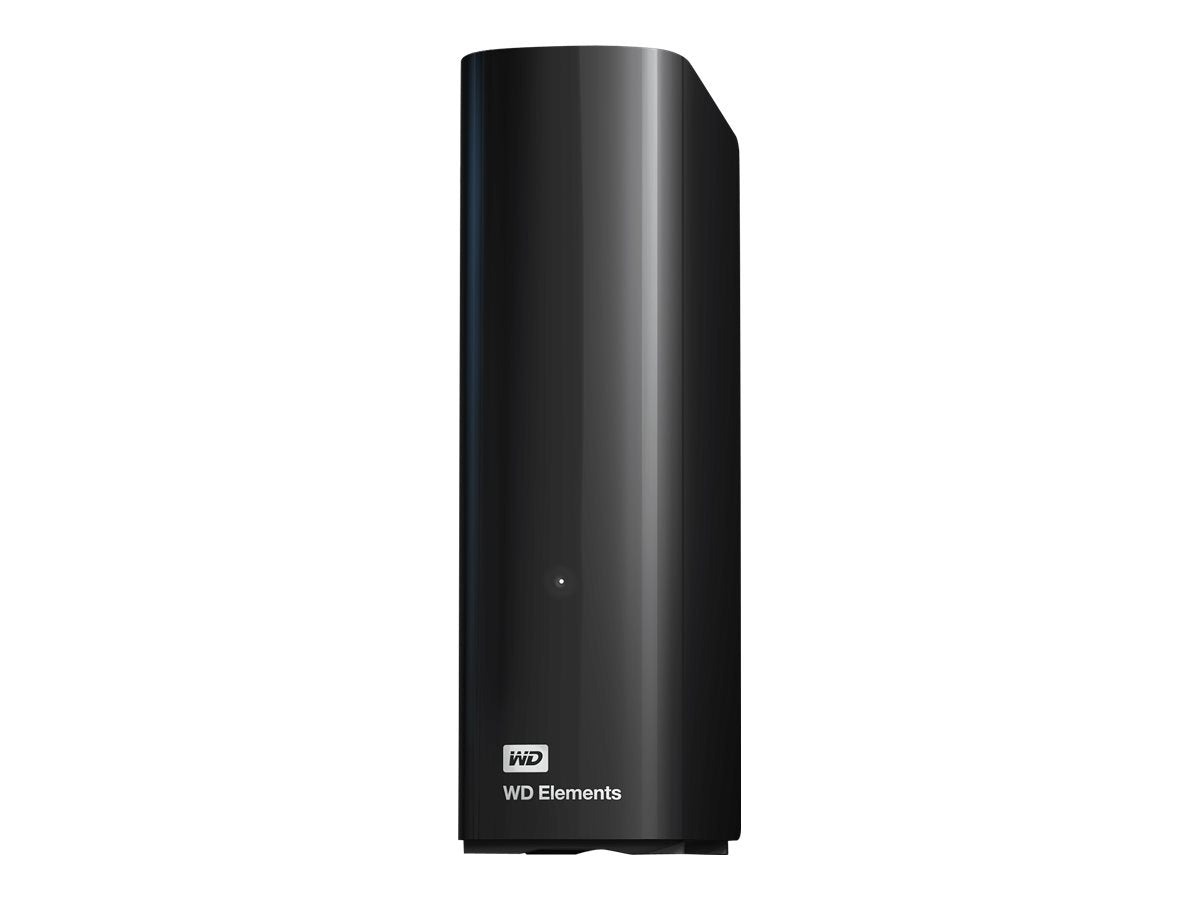 WD Elements Desktop 16TB Rückansicht