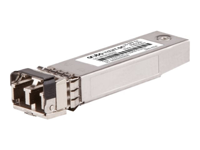 ARUBA HPE Networking Instant On 10G SFP+ LC SR 300m OM3 MMF Transceiver Vorderansicht