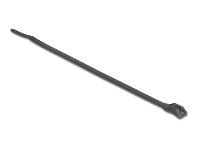 DELOCK Kabelbinder mit flachem Kopf Vorderansicht