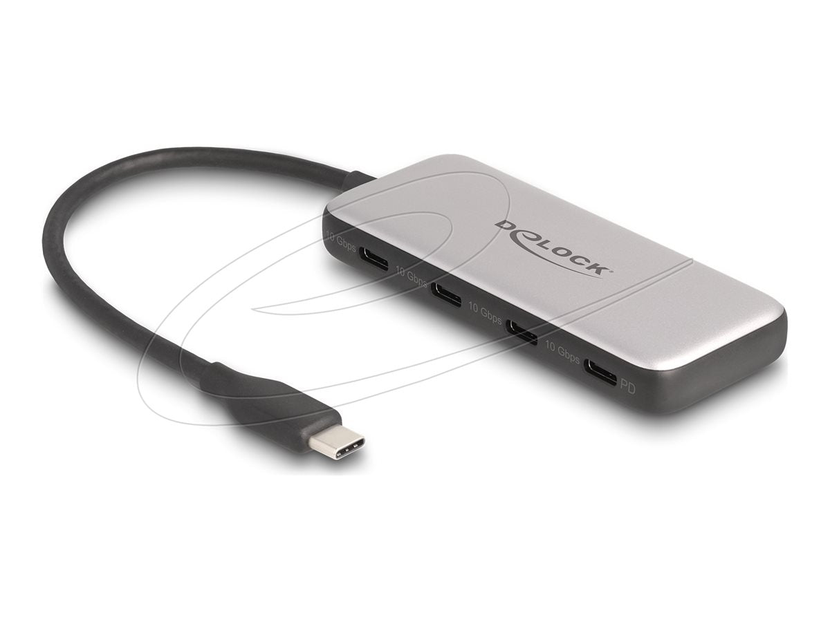 DELOCK USB 10 Gbps USB Type-C Hub Vorderansicht