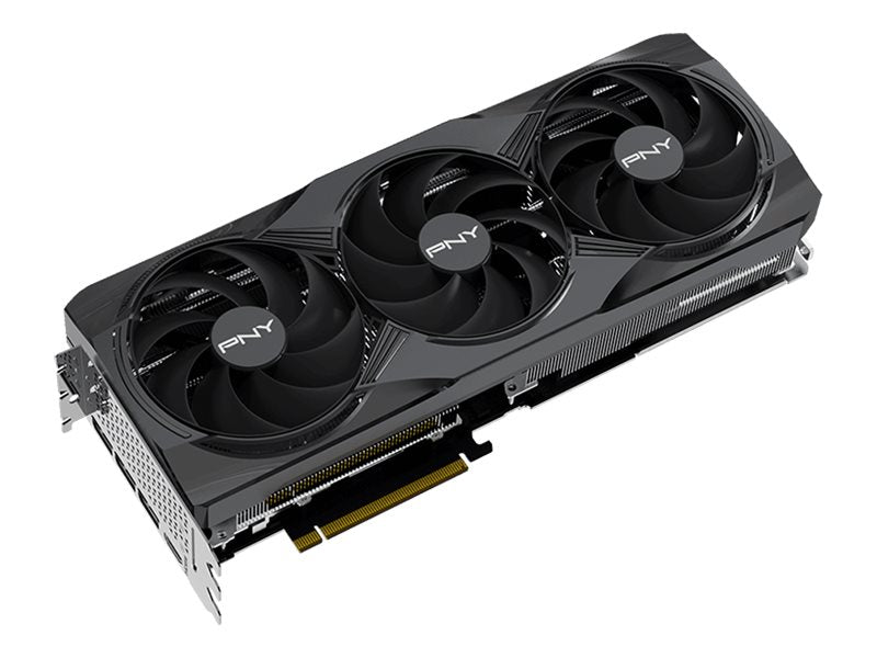 Vorderansicht der PNY GeForce RTX 5080 16GB OC Triple Fan