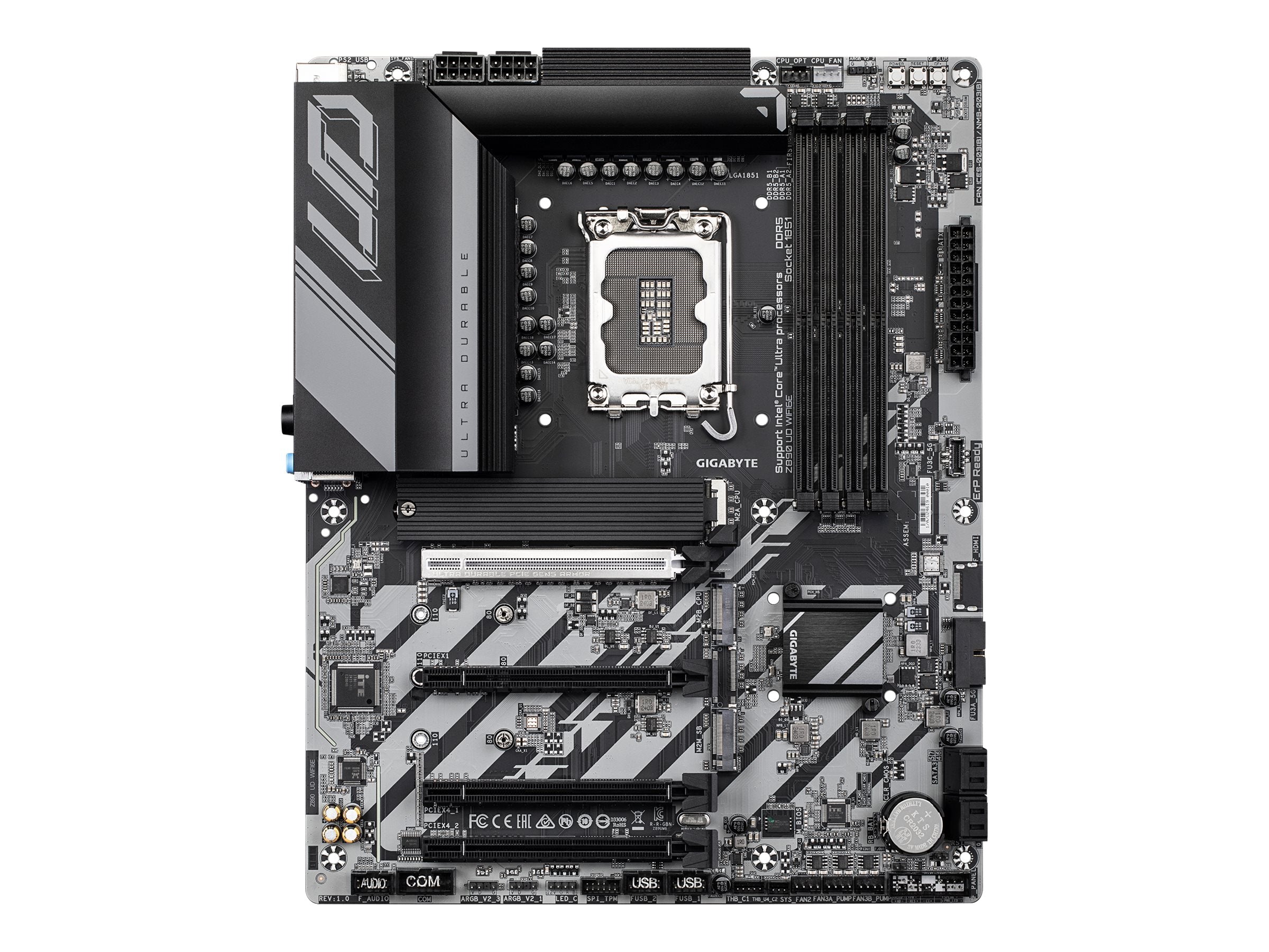 GIGABYTE Z890 UD WIFI6E Motherboard Vorderansicht