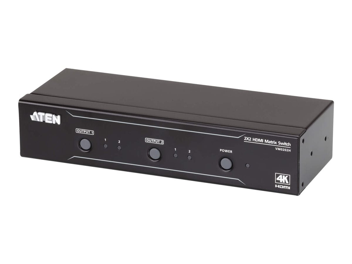 ATEN VM0202H 2 x 2 4K HDMI Audio/Video Matrix Switch Verpackung