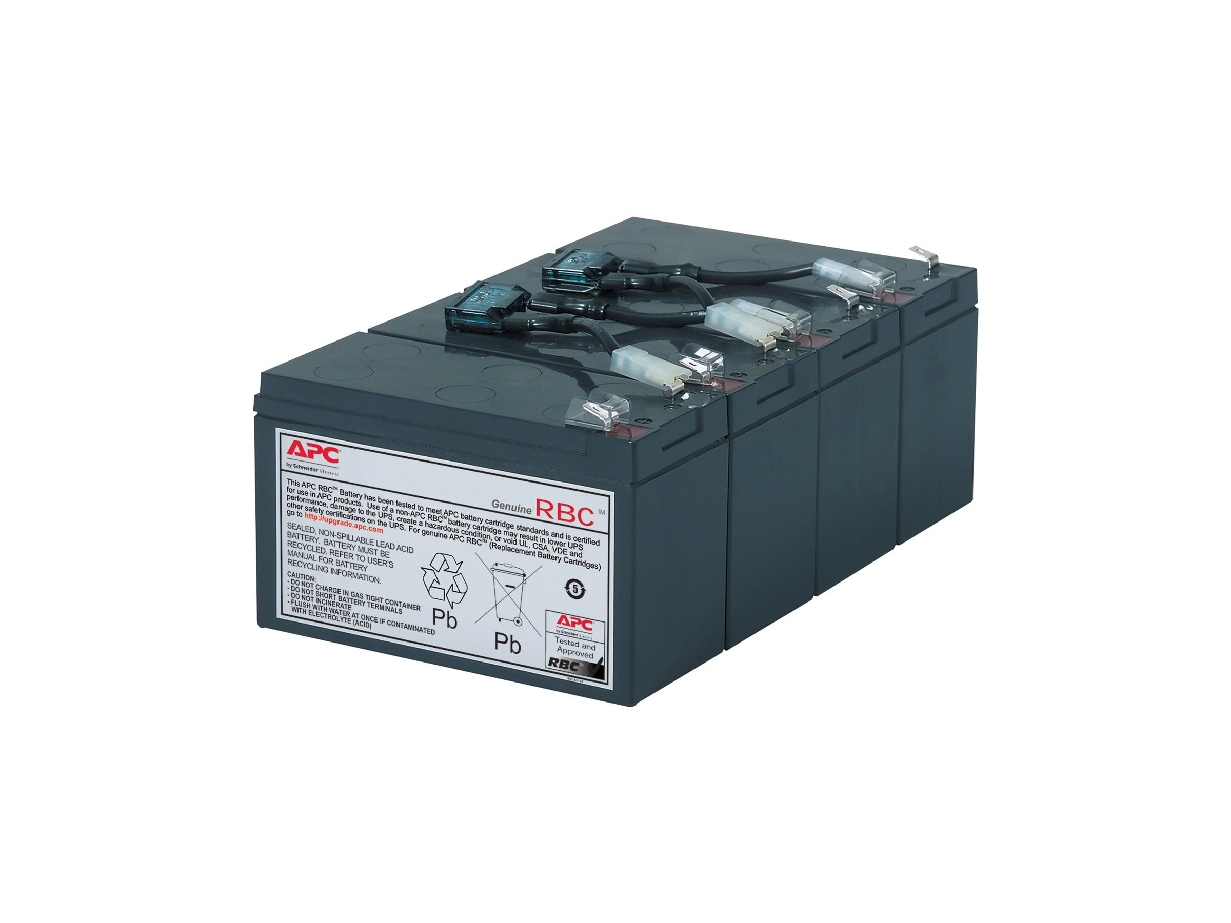 APC Replacement Battery Cartridge 8 - Vorderansicht