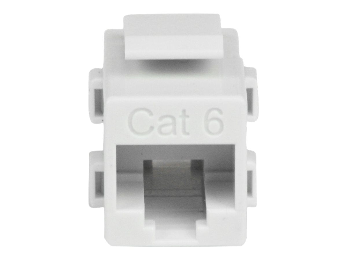 STARTECH.COM White Cat 6 RJ45 Keystone Jack Network Coupler - Detailansicht
