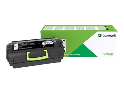 LEXMARK MS711 Toner schwarz extra hohe Kapazität Vorderansicht