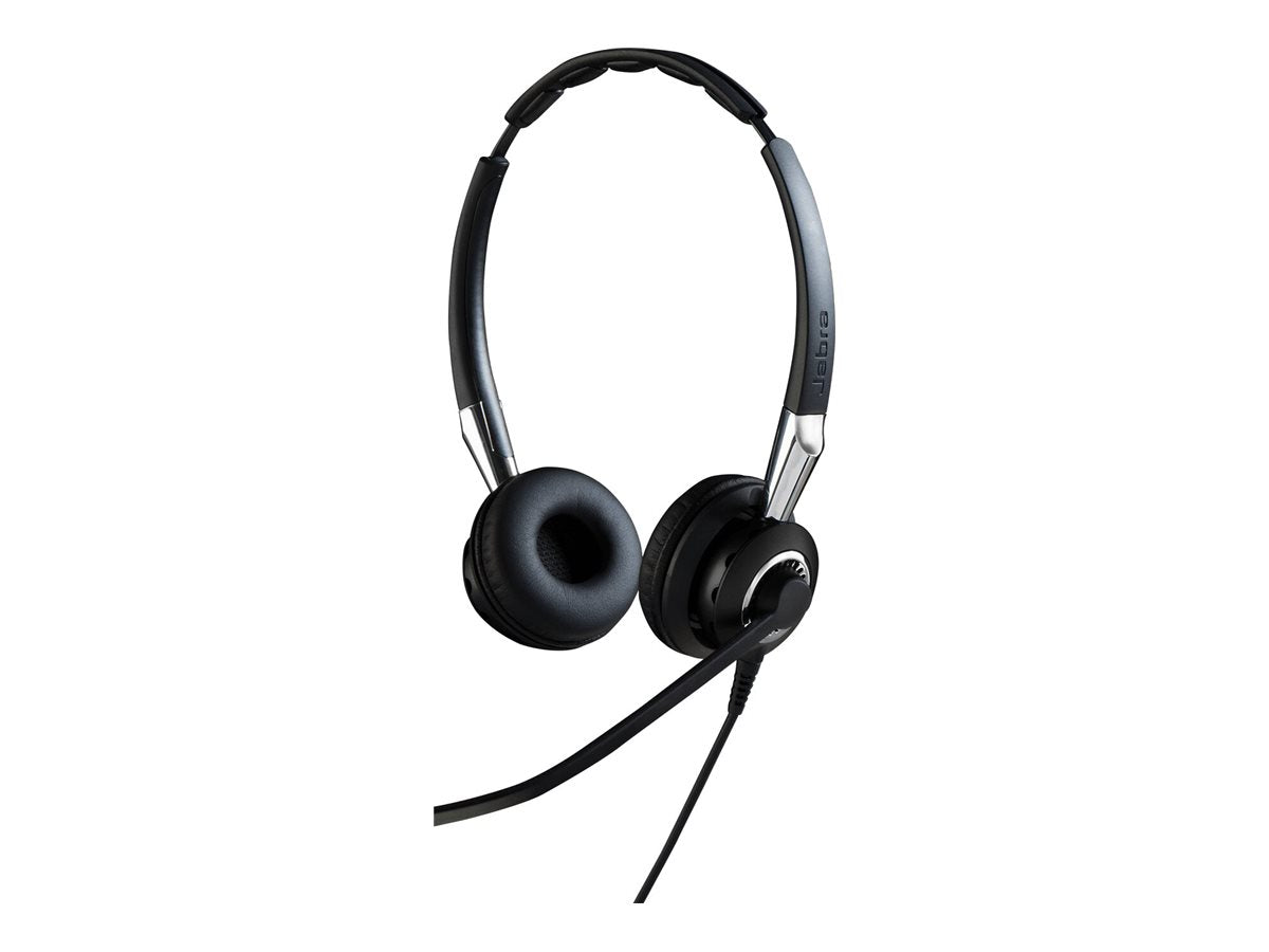 JABRA BIZ 2400 Duo NEXT GENERATION IP Wideband-Headset QD Type 82 E-STD Noice-Cancelling microphone boom FreeSpin