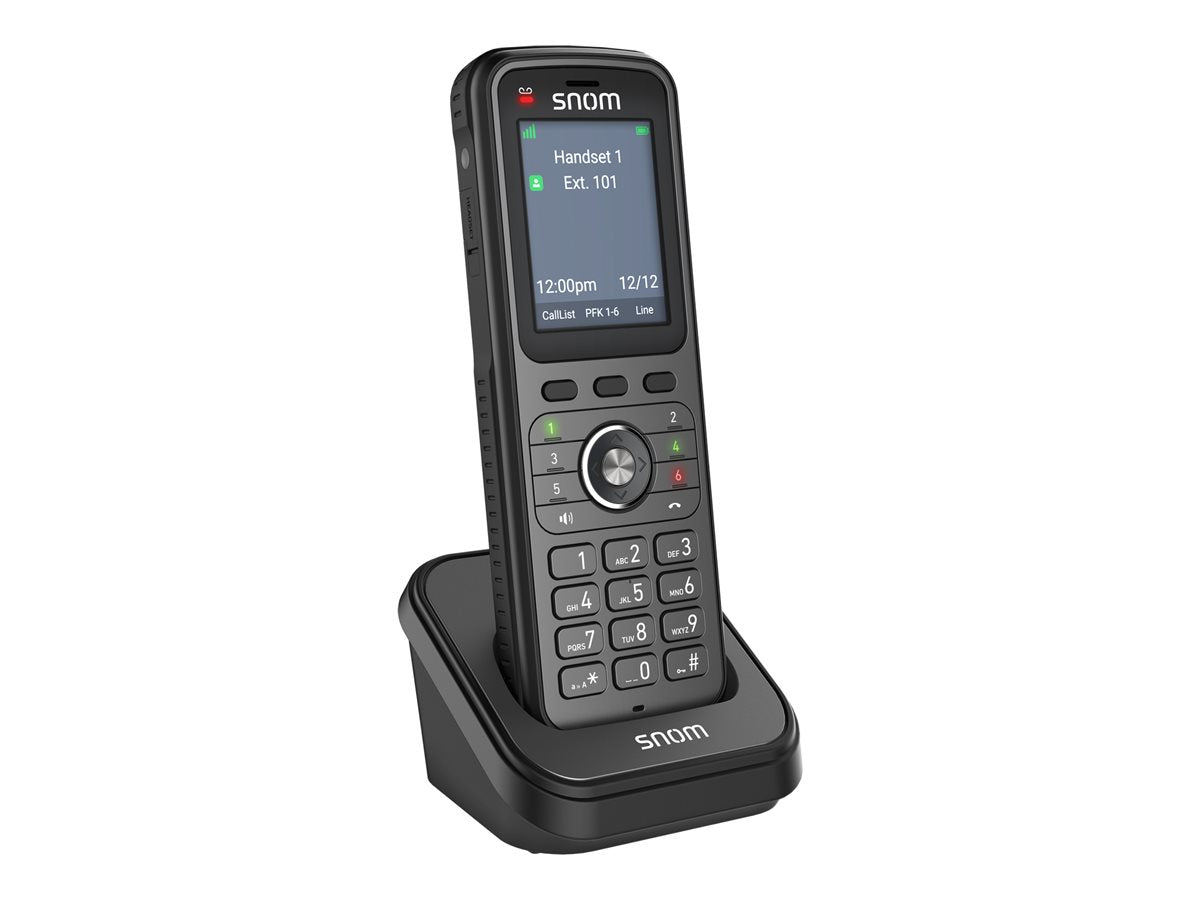 SNOM M56 DECT schnurloses Erweiterungshandgerät Vorderansicht