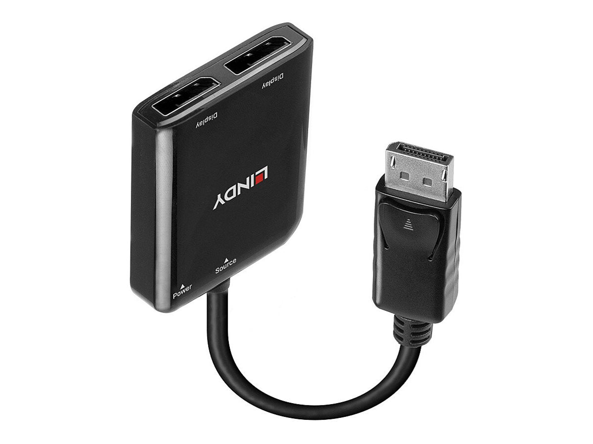 LINDY 2 Port DisplayPort 1.2mST Hub Verpackung