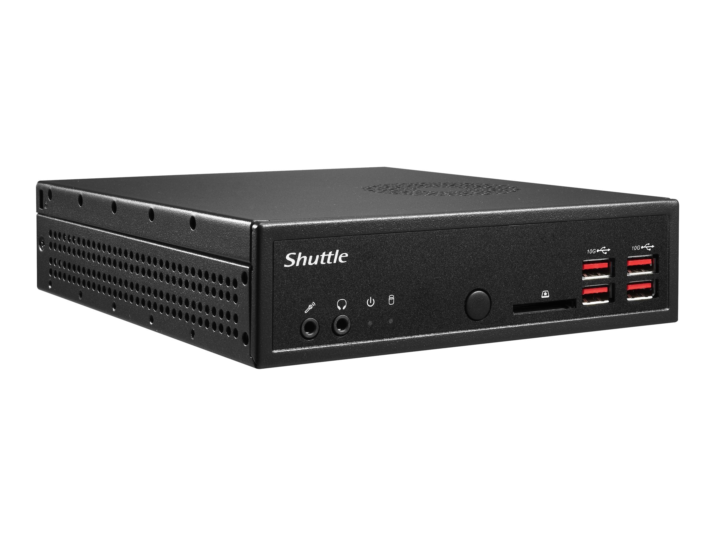 SHUTTLE Barebone XPC slim DH32U Rückansicht