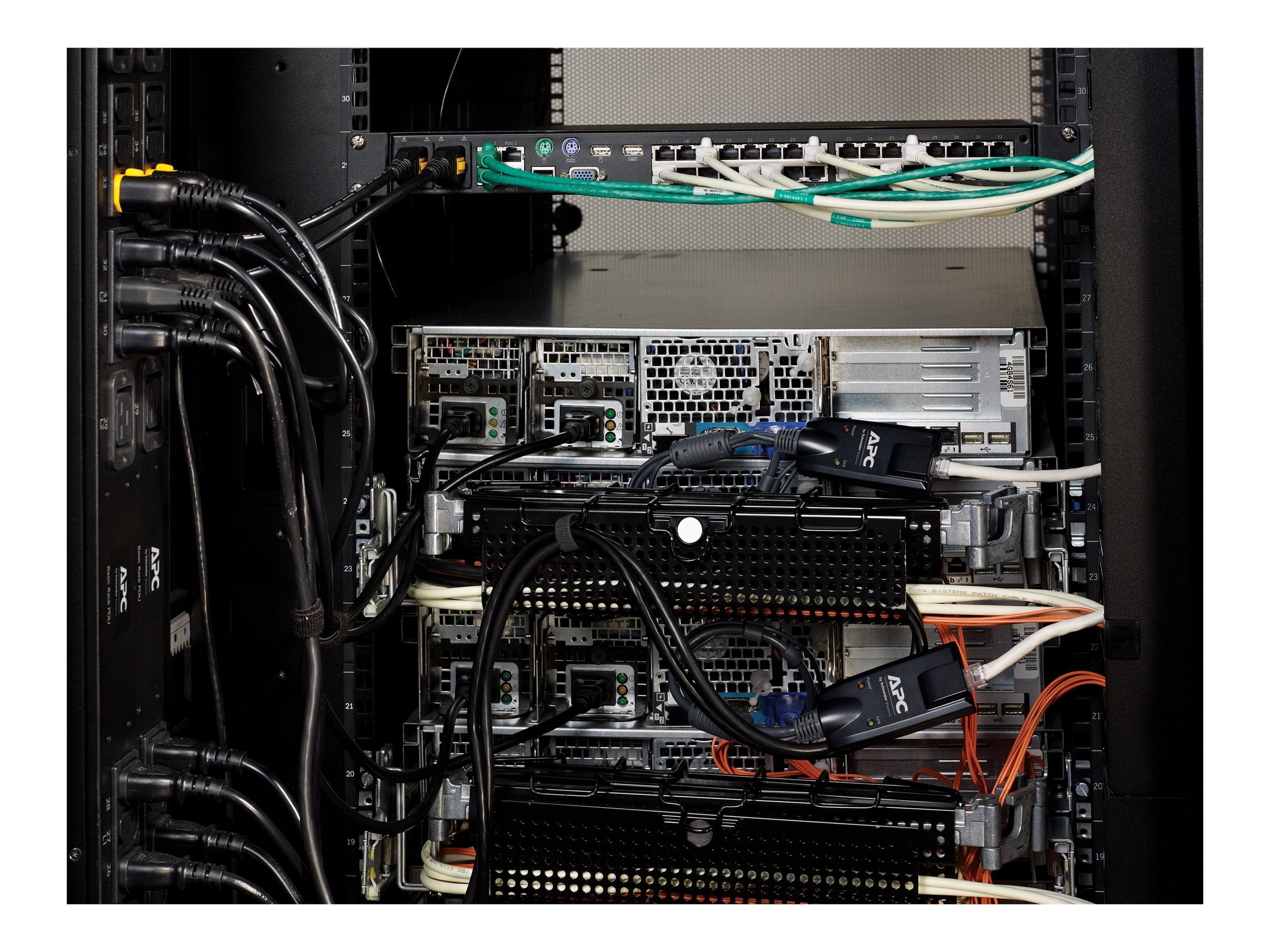 APC KVM 2G - Server Module - PS/2 mit Virtual Media - Vorderansicht