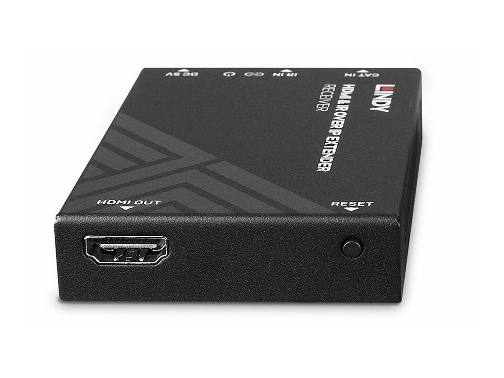 LINDY HDMI & IR over IP Extender - Receiver Seitenansicht