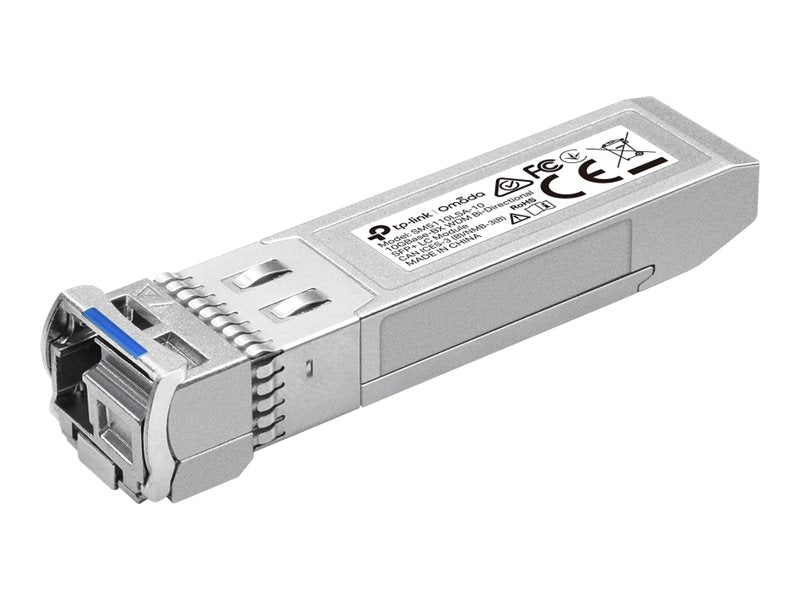 TP-LINK SM5110LSA-10 Omada 10Gbase-BX SFP+ Modul Vorderansicht