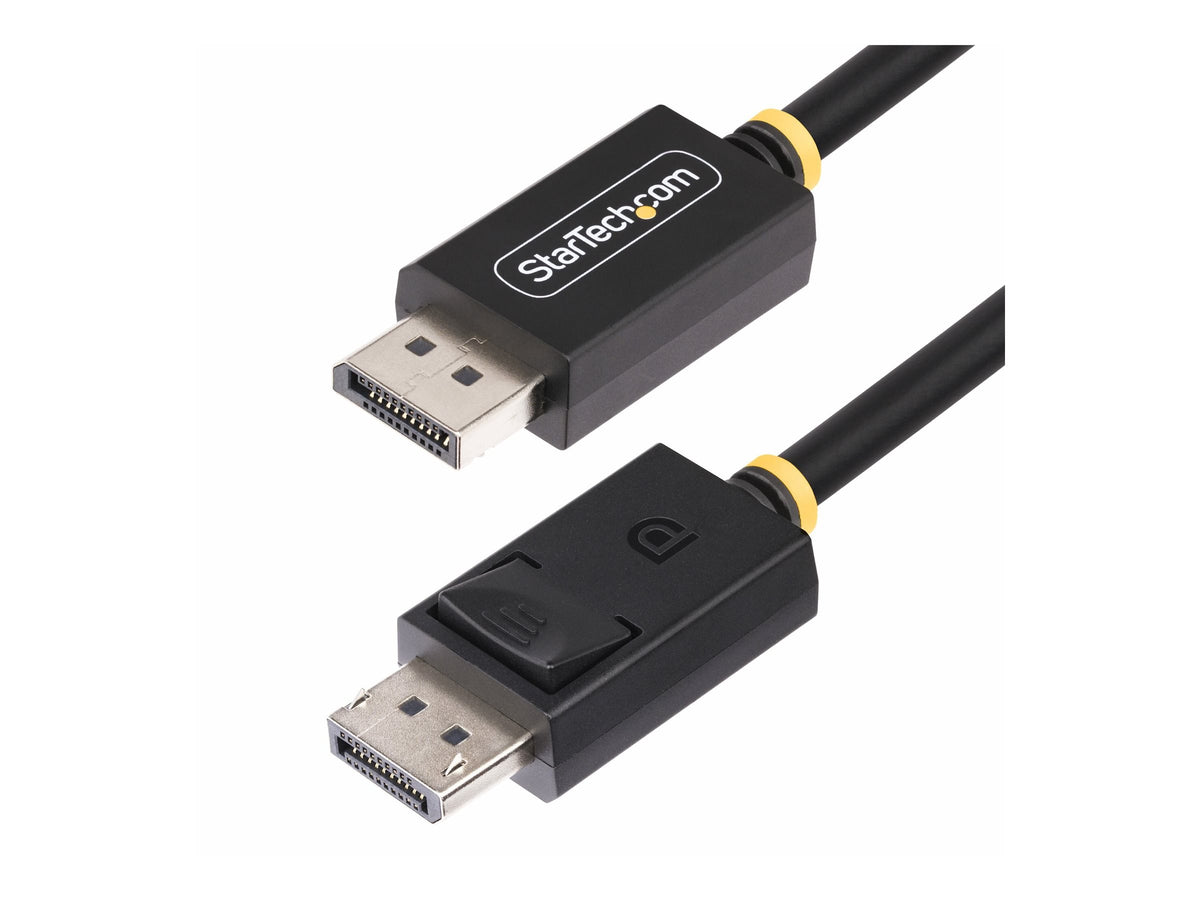 STARTECH.COM 1m DisplayPort 2.1 Kabel VESA-zertifiziert DP80 DisplayPort Kabel UHBR20/HDR/DSC 1.2a/HDCP 2.2 16K/8K 60Hz