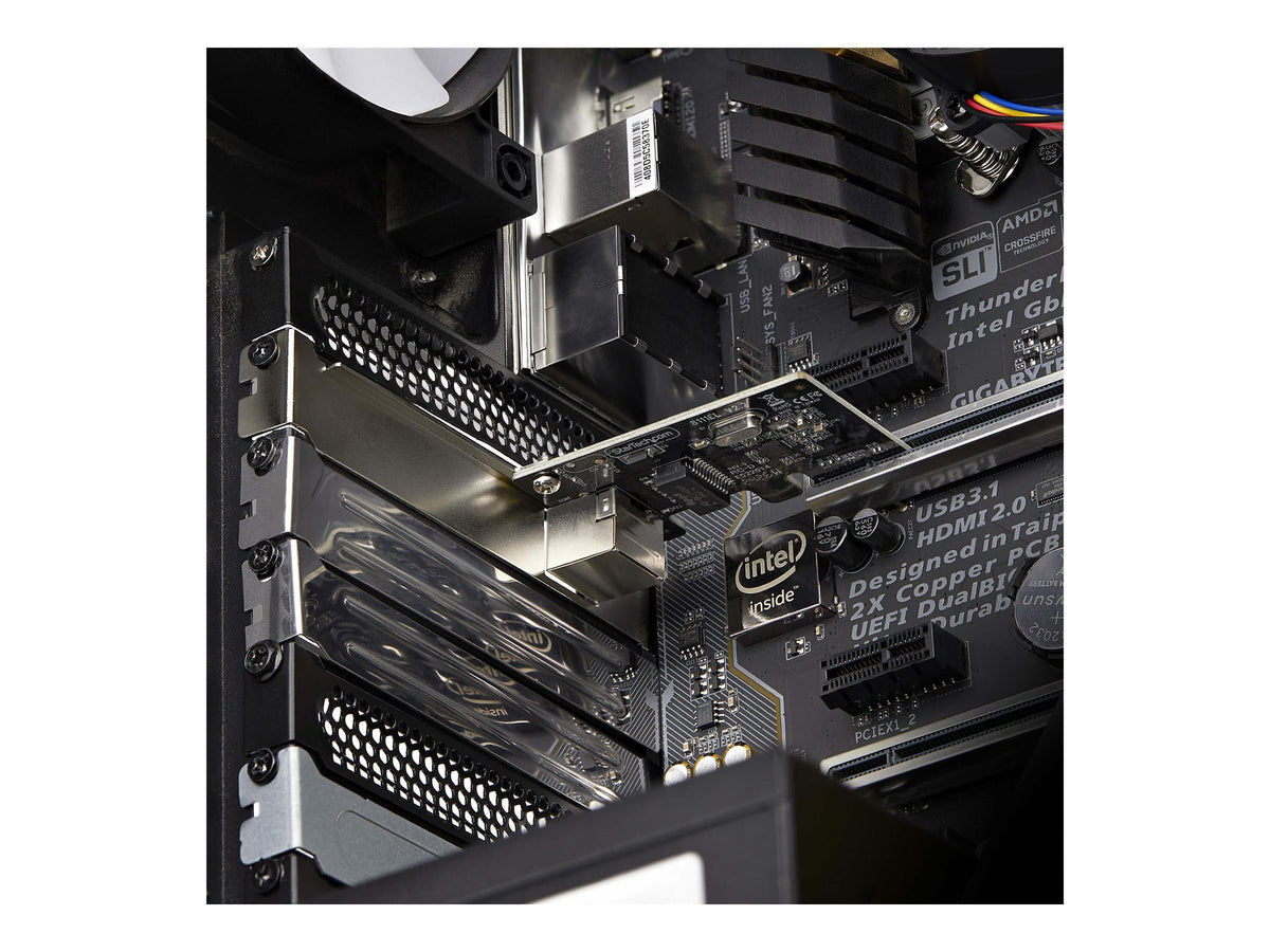 STARTECH.COM 1-Port Gigabit Netzwerkkarte PCI-Express LAN-Karte NIC Realtek RTL8111H 1Gb PCIe Netzwerkadapter TAA-konform