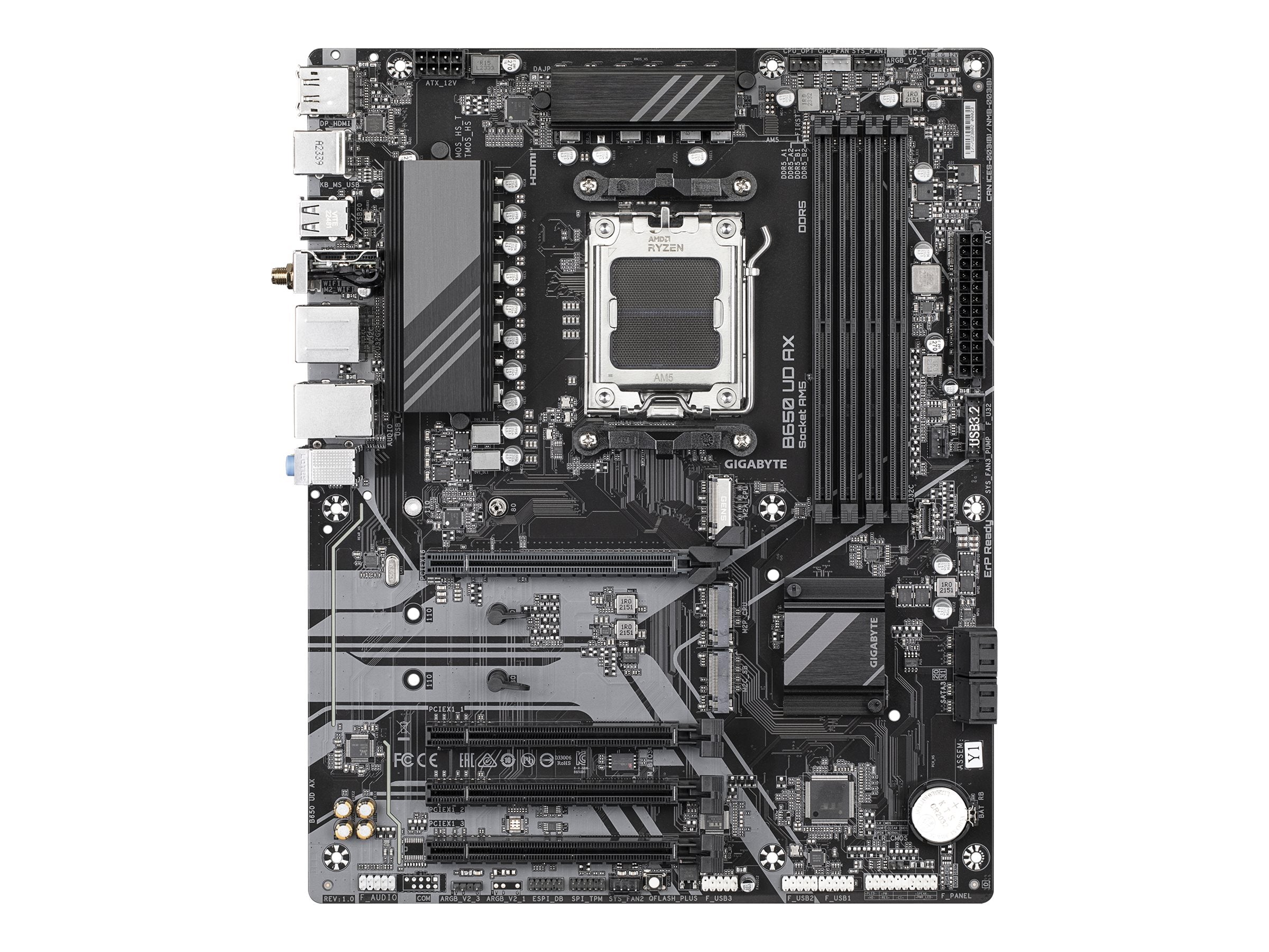 GIGABYTE B650 UD AX Motherboard Vorderansicht