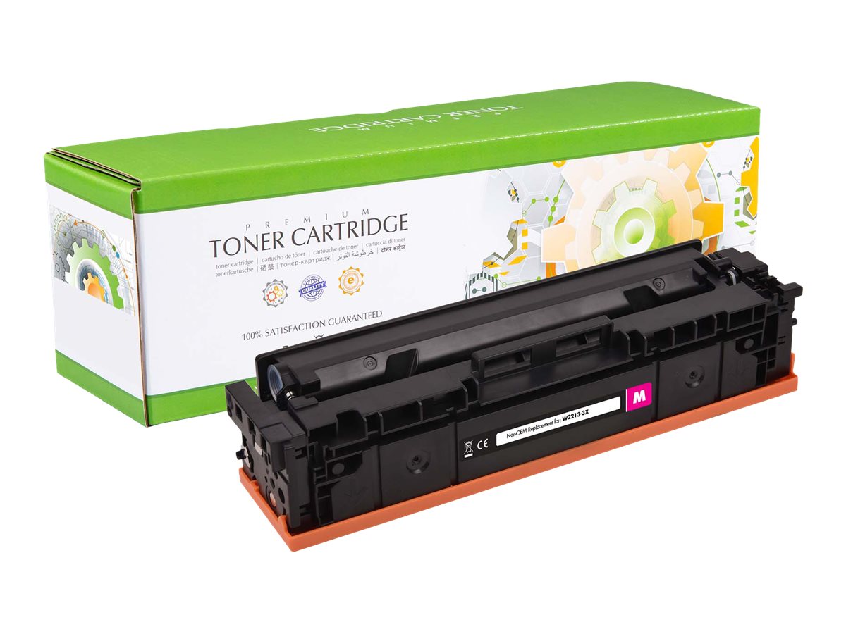 STATIC Tonerpatrone HP W2213X magenta Vorderansicht