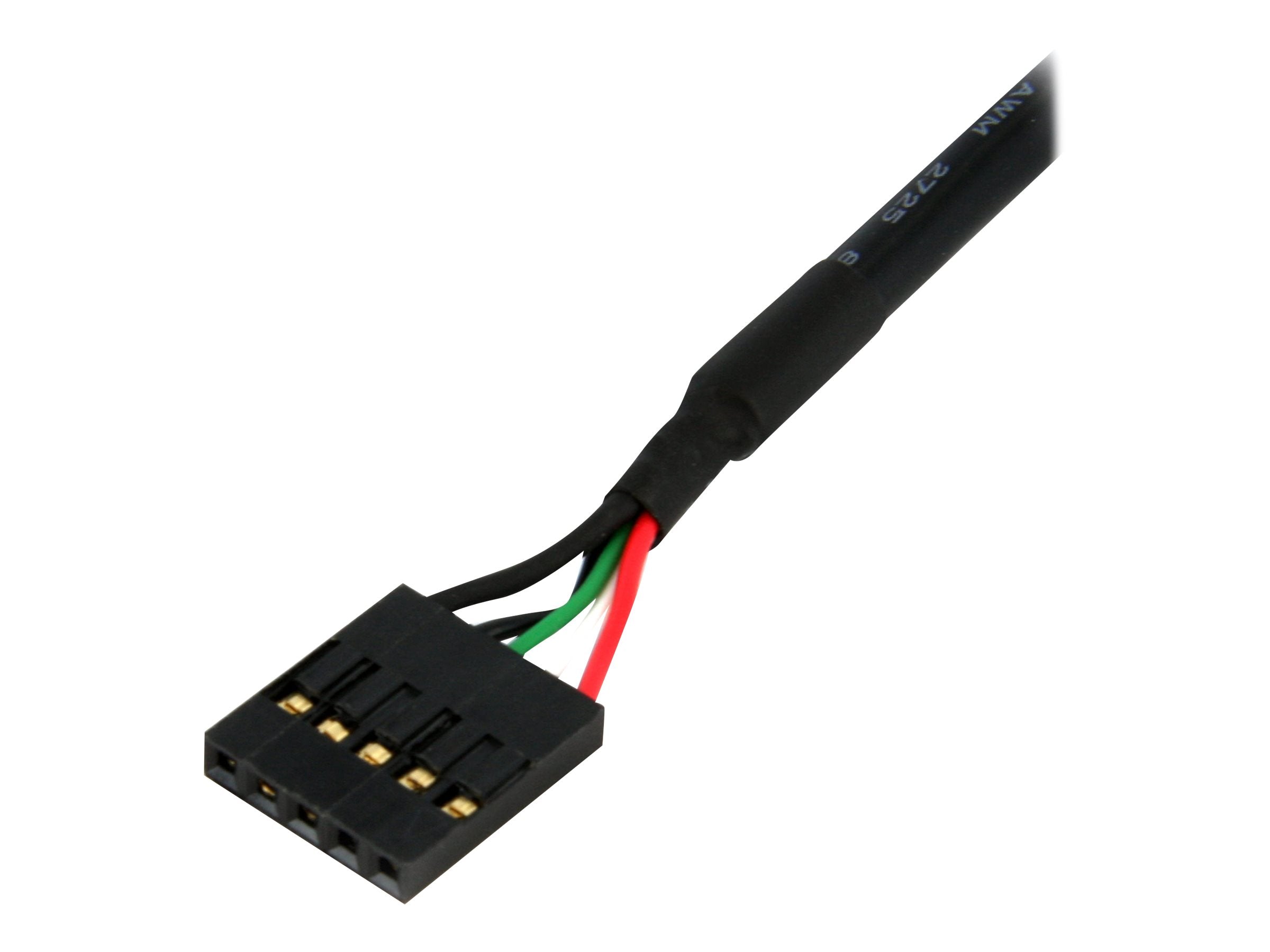 STARTECH.COM USB 2.0 Kabel Verlängerung intern 5 pol - Vorderansicht