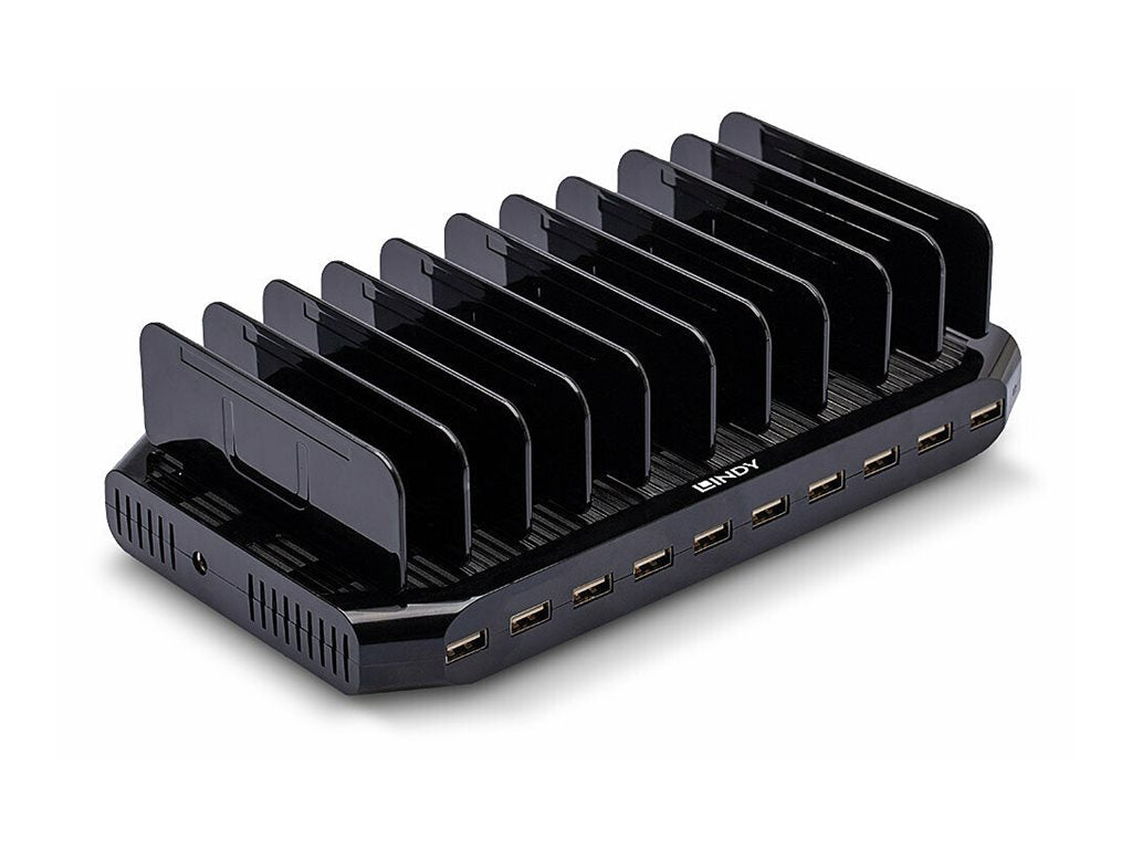 LINDY USB-Ladestation mit Tablets