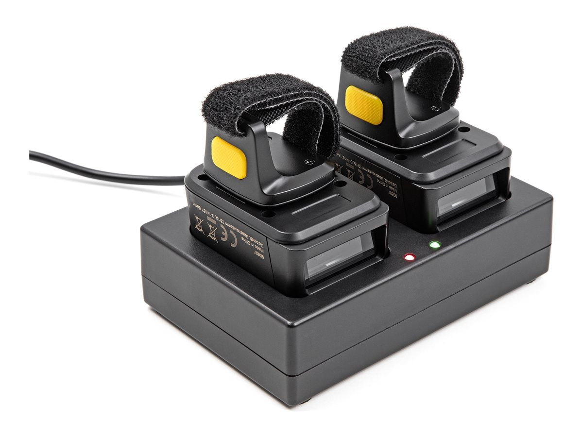 DELOCK Ringbarcode Scanner 1D und 2D Vorderansicht