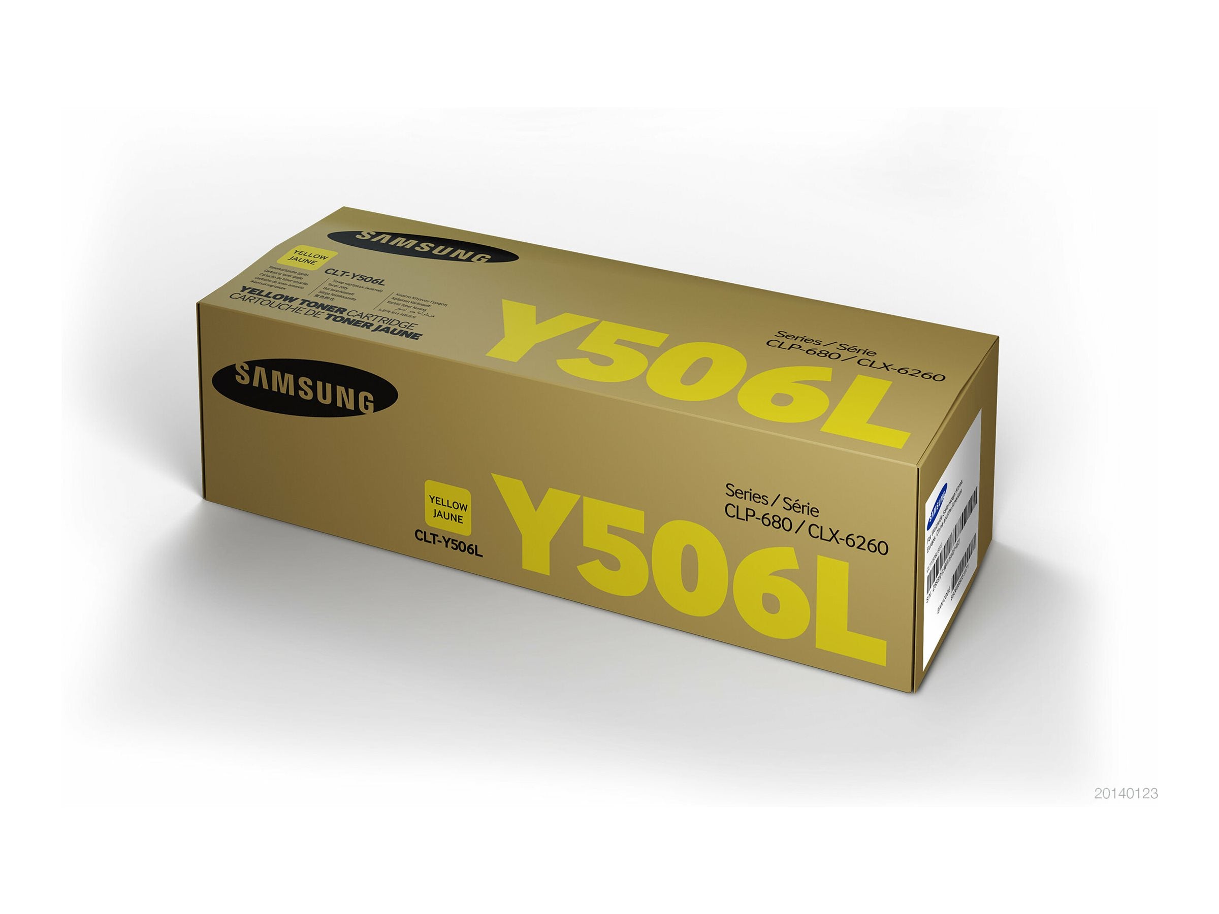 SAMSUNG original Toner cartridge LT-Y506L/ELS Verpackung