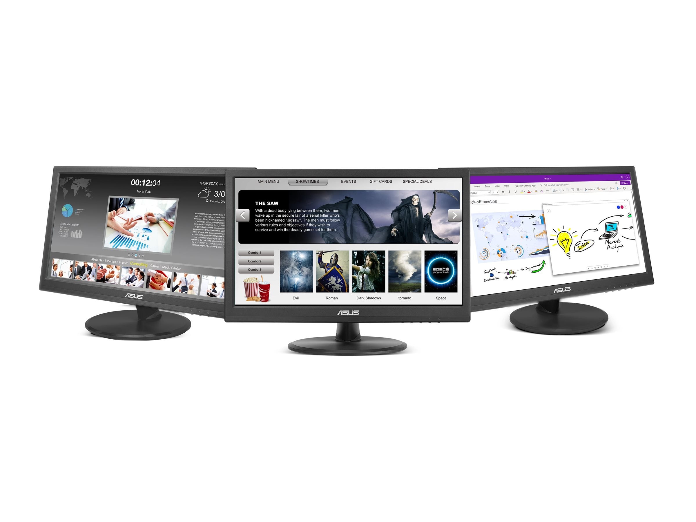ASUS VT169HE Touch Monitor Detailansicht