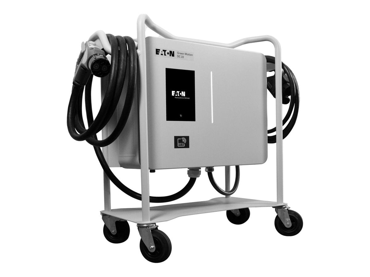 EATON Green Motion DC 22 EV-Ladestation Vorderansicht