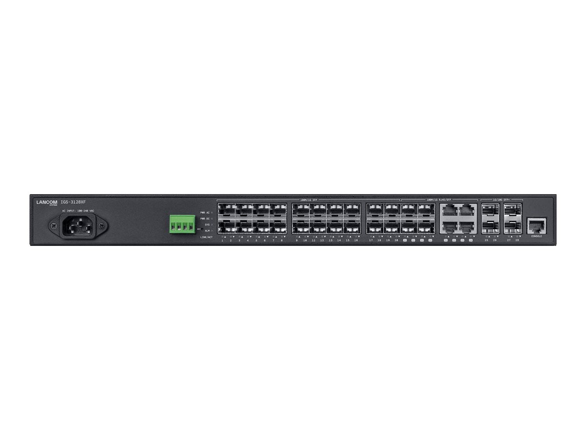 LANCOM IGS-3128XF Switch Vorderansicht