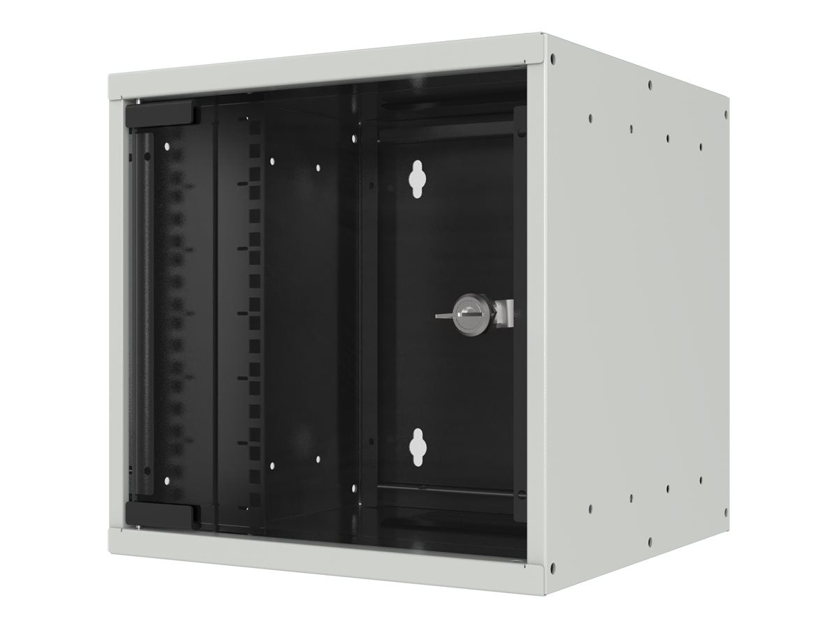 EFB 25,4cm 10 Zoll 9HE Wandgehäuse Vorderansicht