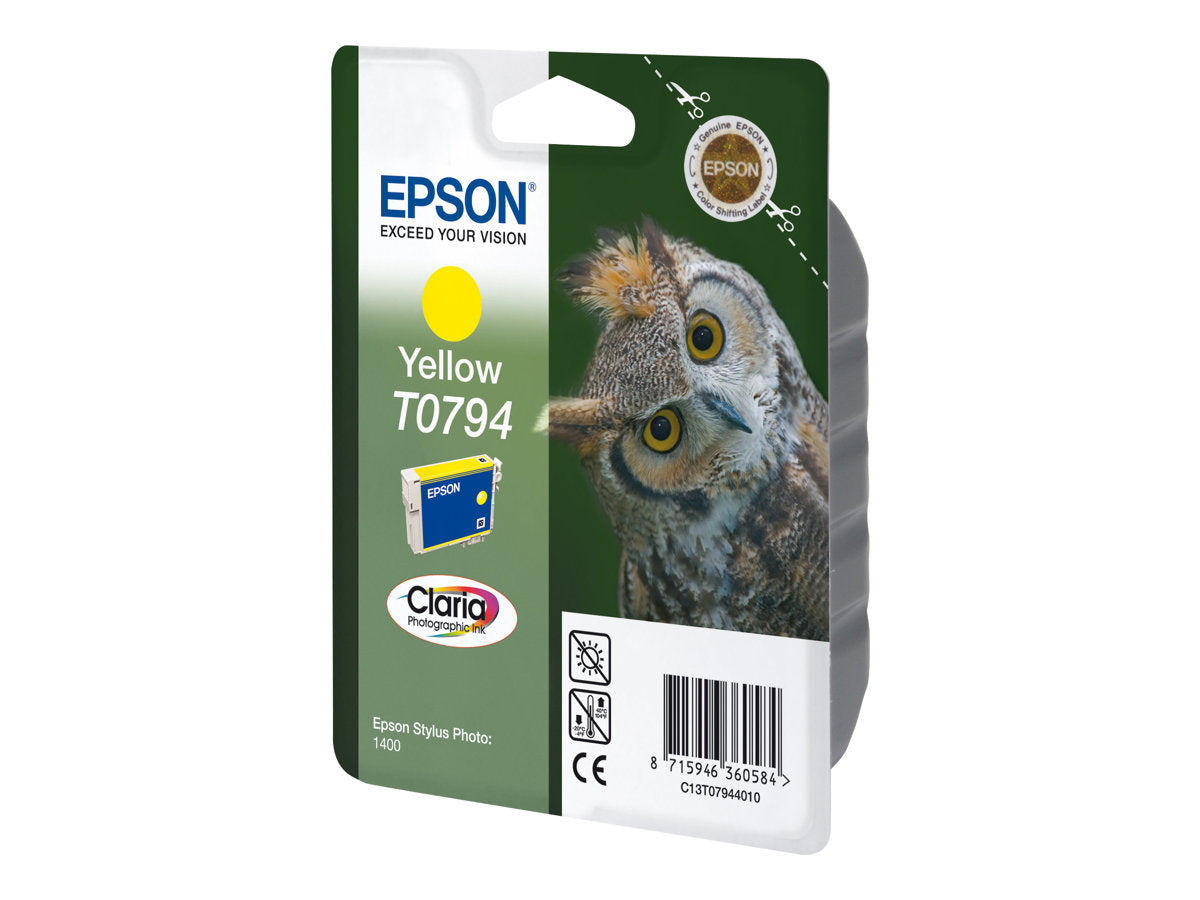 EPSON T0794 Tintenpatrone Gelb Detailansicht